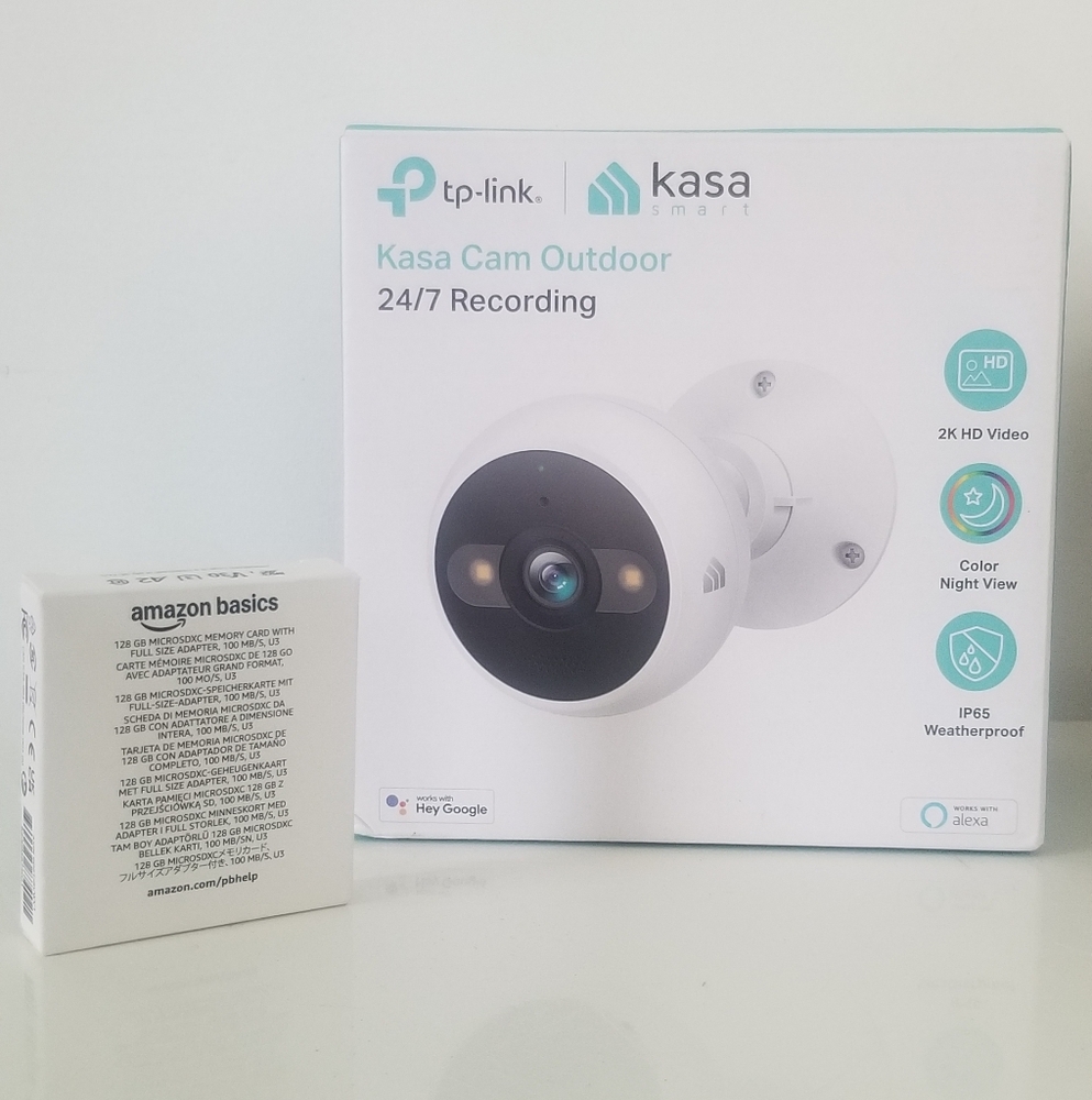 TP-Link Kasa Smart Cam Outdoor Security Camera 24/7 Recording